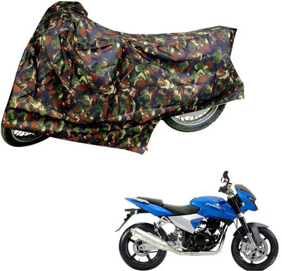 AutoRetail Two Wheeler Cover for Bajaj(Pulsar 150 DTS-i, Multicolor)