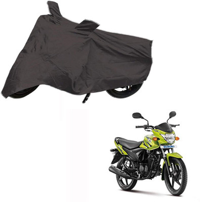 AutoRetail Two Wheeler Cover for Suzuki(Sling Shot, Grey)