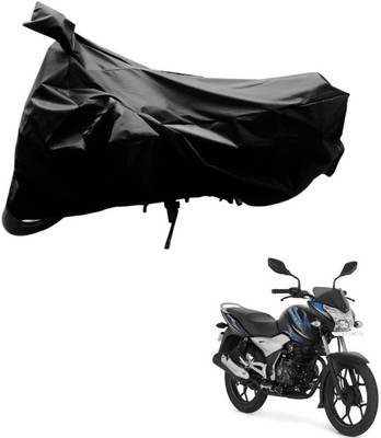 AutoRetail Two Wheeler Cover for Bajaj(Discover 100 DTS-i, Black)