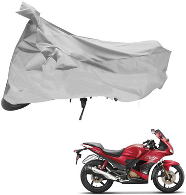 AutoRetail Two Wheeler Cover for Hero(Karizma, Silver)