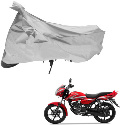 AutoRetail Two Wheeler Cover for TVS(Phoenix 125, Silver)