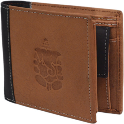 

Hidelink Men Multicolor Genuine Leather Wallet(9 Card Slots)