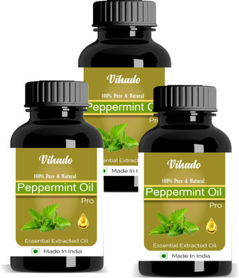 

Vihado Pure Peppermint Essential Oil 10 ML Pack of 3 (30 ml)(10 ml)