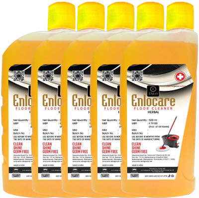 

ENLOCARE FLOOR CLEANING GEL HERBEL 500ML 3+2 HERBEL(2.5 L, Pack of 5)