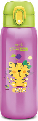 MILTON 390 ml Steel Bottle(Pack of 1, Purple)