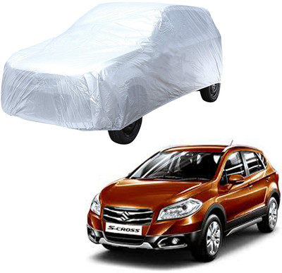 AutoRetail Car Cover For Maruti Suzuki S-Cross (Without Mirror Pockets)(Silver)