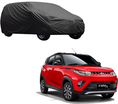 AutoRetail Car Cover For Mahindra KUV100 (Without Mirror Pockets)(Grey)