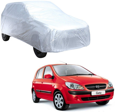 AutoRetail Car Cover For Hyundai Getz (Without Mirror Pockets)(Silver)