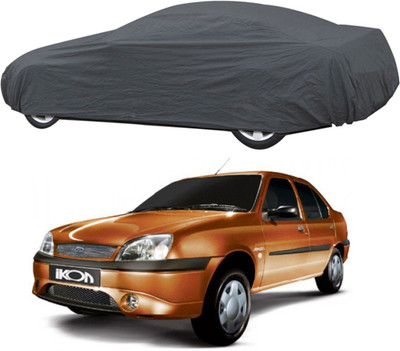 AutoRetail Car Cover For Ford Ikon (Without Mirror Pockets)(Grey)