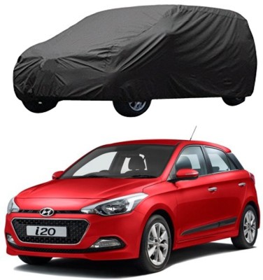 AutoRetail Car Cover For Hyundai i20 (Without Mirror Pockets)(Grey)
