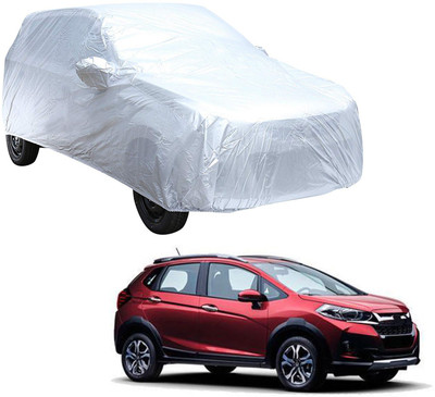 AutoRetail Car Cover For Honda WRV (With Mirror Pockets)(Silver)