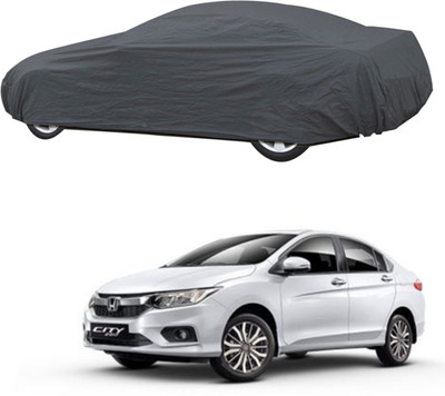 AutoRetail Car Cover For Honda City i-Dtec (Without Mirror Pockets)(Grey)