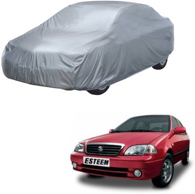 AutoRetail Car Cover For Maruti Suzuki Esteem (Without Mirror Pockets)(Silver)