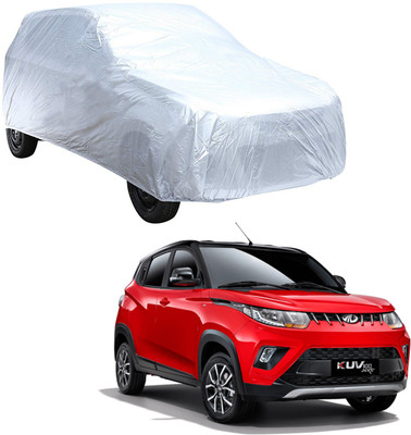 AutoRetail Car Cover For Mahindra KUV100 (Without Mirror Pockets)(Silver)