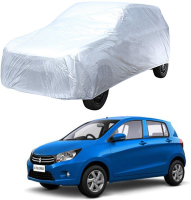 AutoRetail Car Cover For Maruti Suzuki Celerio (Without Mirror Pockets)(Silver)