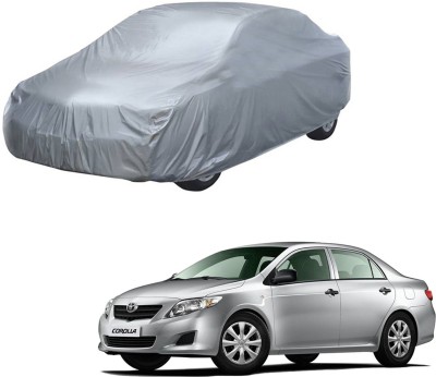 AutoRetail Car Cover For Toyota Corolla (Without Mirror Pockets)(Silver)