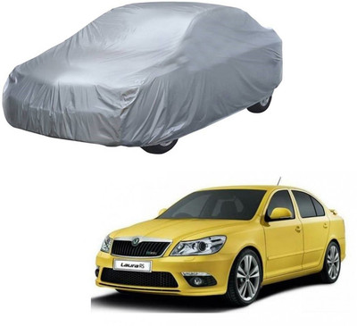 AutoRetail Car Cover For Skoda Laura (Without Mirror Pockets)(Silver)