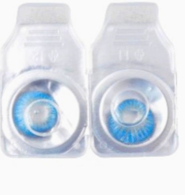 

Drr teleservices Eye contact lense zero power Monthly Contact Lens(0, Aqva blue, Pack of 1)