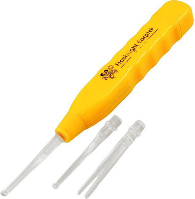 

Easypro Light Led Safety Ear Pick Wax Remover Earpick Yellow Electric Ear Cleaner