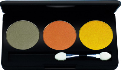 

GlamGals 3 Color Matte Eye shadow 9 g(Multi)