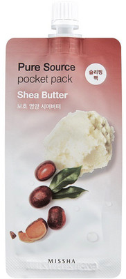 

Missha Face Mask Sleeping mask Ultimate Moisturizing Nourishing Shea Butter Overnight Beauty Facial Mask(10 ml)