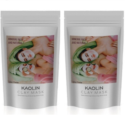 

Pure Nature Pack of 2 kaolin clay 100gm (50 gm each)(100 g)