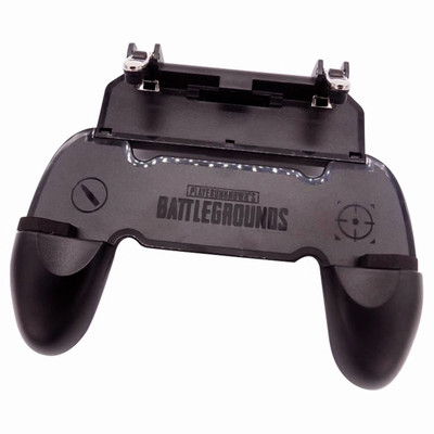 

LIFEMUSIC Mobile Game Controller with Bracket for Fortnite PUBG, Metal Trigger Joystick L1R1 Gamepad Remote for 4-6.5" iOS & Android Gaming Accessory Kit(Black, For Android, iOS)