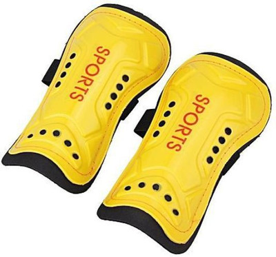 labh traders lb Football Shin Guard(Yellow)