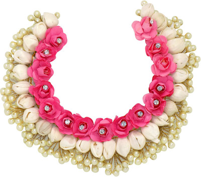 

Majik Bridal Bun Maker Hair Accessories Gajra Bun Juda Decoration For Wedding For Girls And Women Hair Accessory Set(Multicolor)