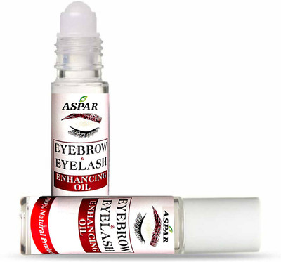 Aspar Eyebrow & Eyelash Hair Growth Oil Roll-on Hair Oil(8 ml)