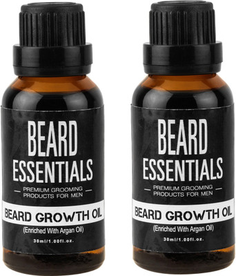

Beard Essentials Hair Beard Growth Oil Pack Of 2 Hair Oil(60 ml)