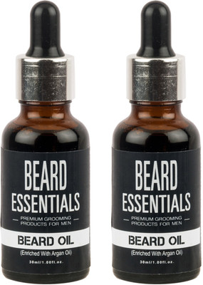 

Beard Essentials Combo of Moustache and Beard Oil(30ml) + Moustache and Beard Oil(30ml) Hair Oil(60 ml)