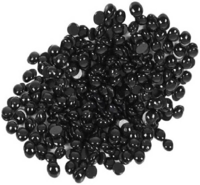 GJSHOP H03 Brazilian ntural body wax bean and ntural hard wex streepless Black 300 gm Wax(300 g)