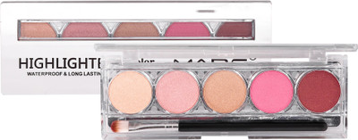 

Mars 3D Highlighter Palette Brighten Highlight Contour Easy to Wear Long Lasting Highlighter(glow up)