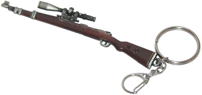 Aura Imported Full Metal Sniper Rifle PUBG keyring Key Chain