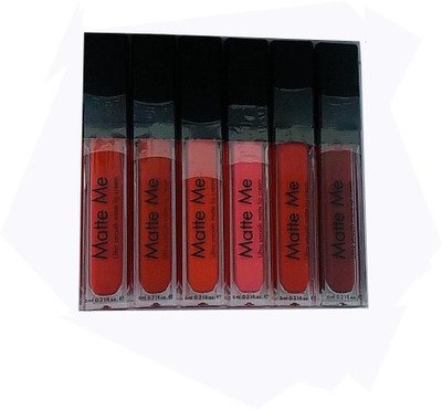 

ADS Matte Me Ultra Smooth Matte Lip Cream (Set C)(multicolor)
