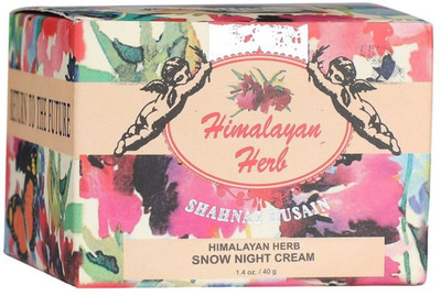 Shahnaz Husain Himalayan Herb Snow Night Cream Plus(40 g)