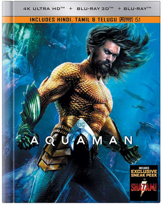 

Aquaman (Digibook with Lenticular) (4K UHD + Blu-ray 3D + Blu-ray) (3-Disc Box Set)(4K(UHD) Blu-ray English)