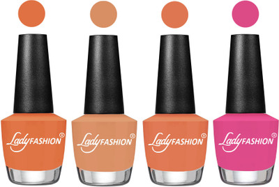 

Lady Fashion UV Soak Off Nail Growth Gel Nail Polish Wintage Nude, Camel Fantasy, Flirty Nude, Magenta(Pack of 4)