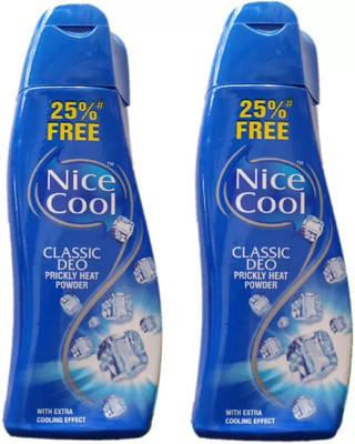 

Nice Cool CLASSIC DEO PRICKLY HEAT POWDER (2 Pc Combo) (300 gm)(300 g)