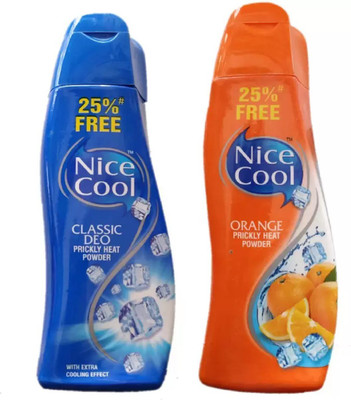 

Nice Cool CLASSIC DEO + ORANGE PRICKLY HEAT POWDER (300 gm)(300 g)