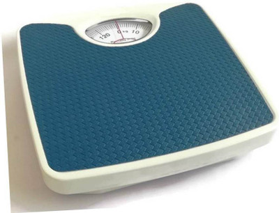 

Zelenor Bolt 9704 Analog Weight Machine Capacity 130Kg Mechanical Analog Weighing Scale(Blue)