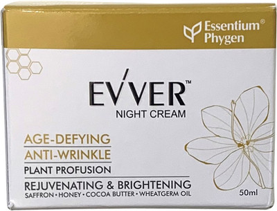 

Essentium Phygen NIGHT CREAM AGE-DEFYING ANTI-WRINKLE WITH SAFFRON(50 ml)