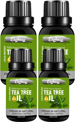 

duzberry FALLING LEAF Tea Tree Essential Oil 10 ML Pack of 4 (40 ML)(10 ml)