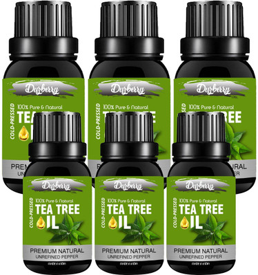 

duzberry Tree Tea Tree Essential oil-30 ml Pack of 6 (180 ml)(30 ml)