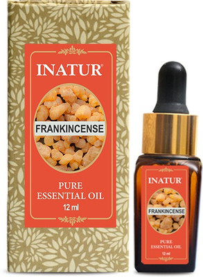 

Inatur Frankincense Essential Oil 12ml, 100% Pure For Skin care, and Mediation(12 ml)