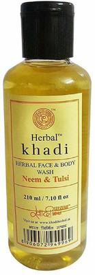 

Herbal Khadi FACE & BODY WASH-NEEM & TULSI- 210ml(210 ml)