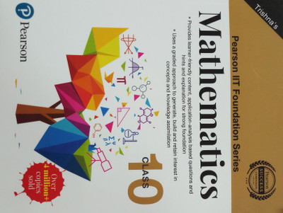 PEARSON IIT FOUNDATION SERIES MATHEMATICS CLASS-10(English, Paperback, TRISHNA)