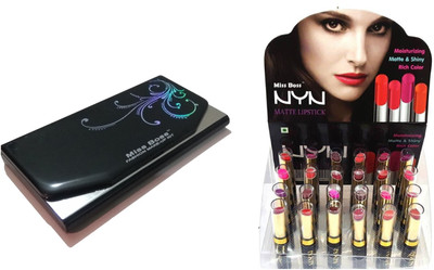 

Miss Boss matte long lasting lipstick and fashion makeup kit combo(Set of 2)