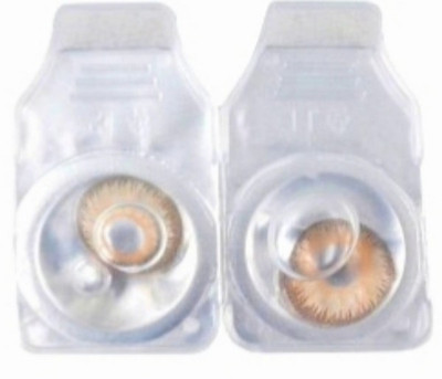 

Drr teleservices Combo pack Zero power monthly lense Monthly Contact Lens(0, Hazal, Pack of 4)